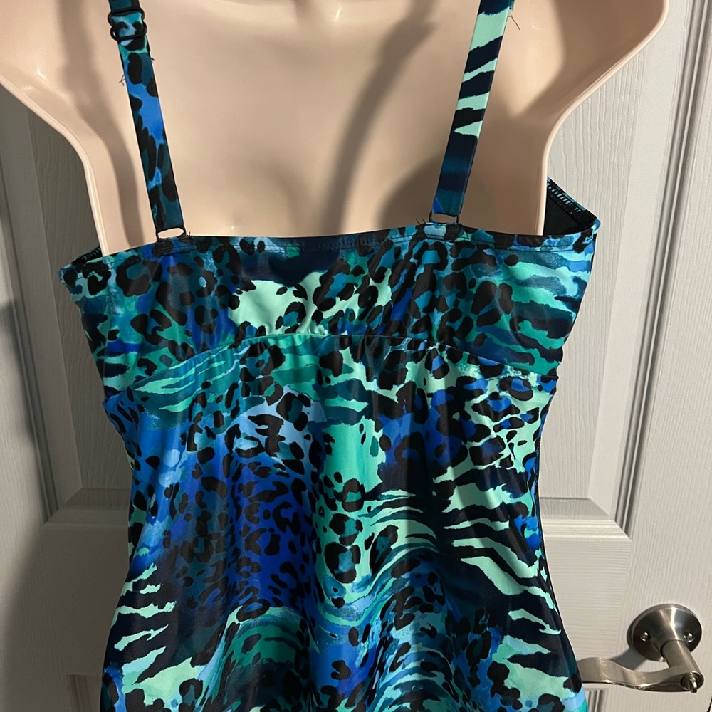 Womens Del Raya Tankini Swimwear Top Size 14 - Picture 4 of 7
